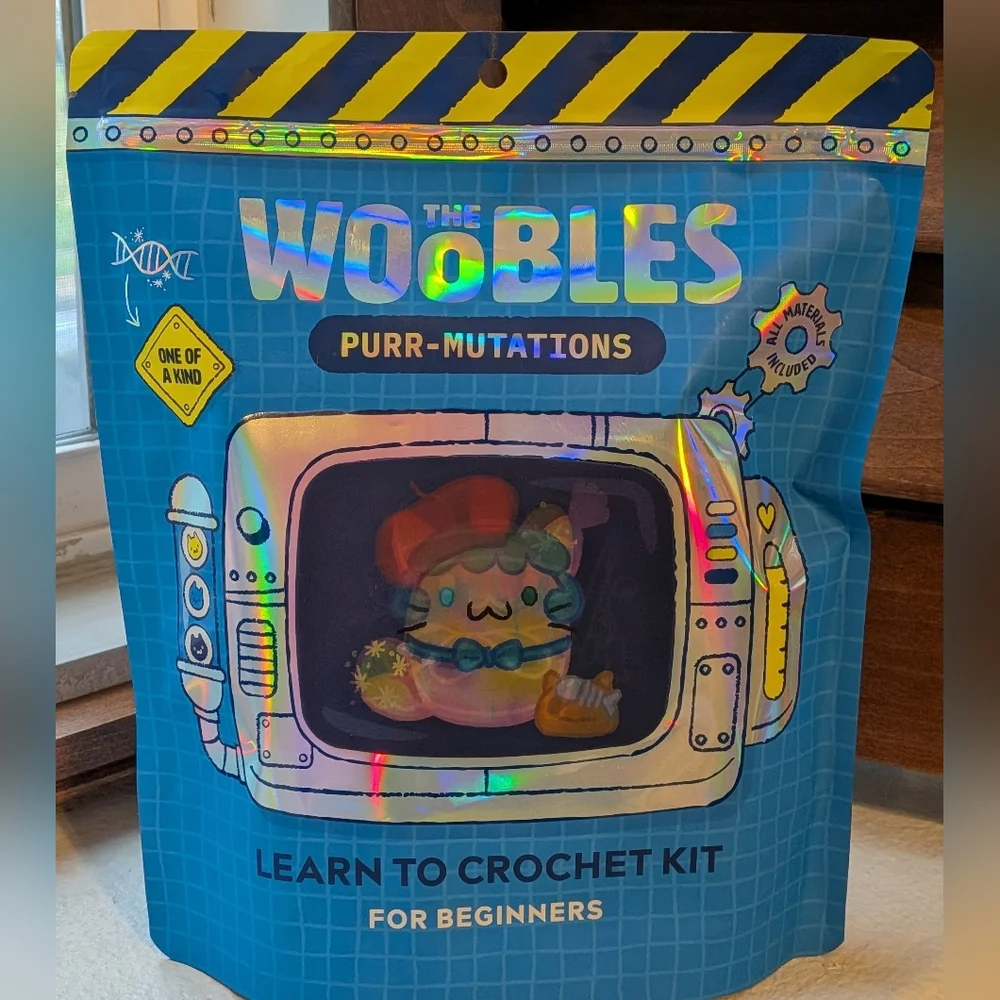 The Woobles Purr-Mutations Crochet Kit • First Edition • One-of-a-Kind • Sealed - Picture 2 of 5